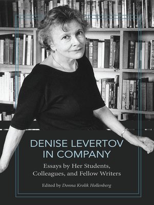 cover image of Denise Levertov in Company